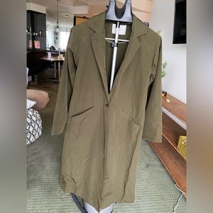 The Group Babaton oversized trench rain coat